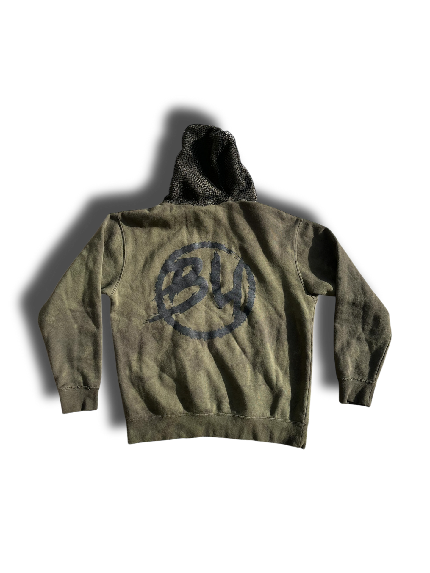 Moss Netted Hoodie