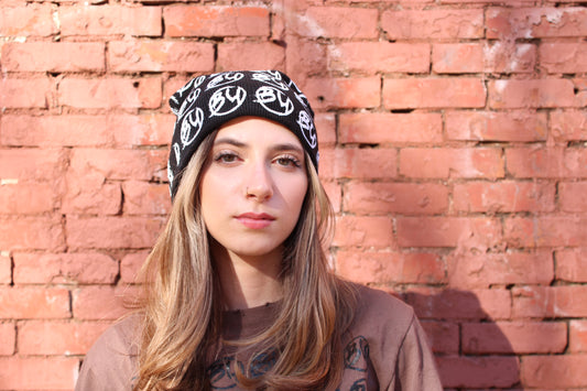 Multi Print Beanie (Prime Black)