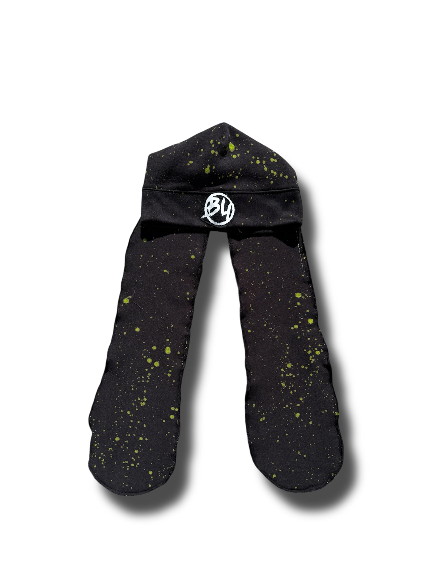 Chroma Dye Bunny Ear Beanies (Neon Green)