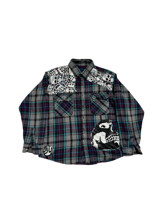 Grapeful Dead Flannel