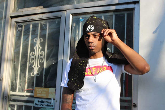 Chroma Dye Bunny Ear Beanies (Neon Green)