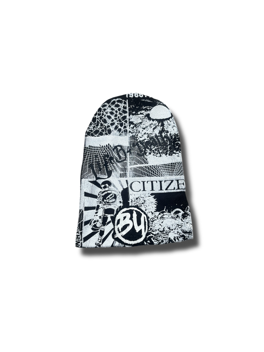 AKIRA Cross Beanie (Prime Black)