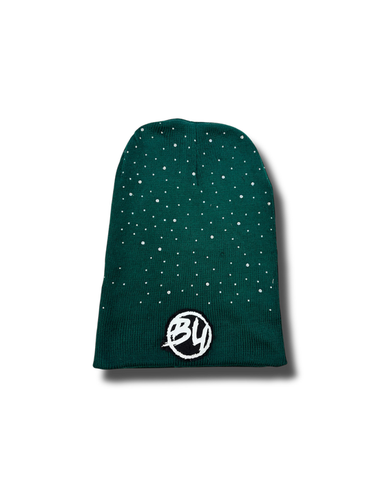 Chandelier Beanies (Forest Green)
