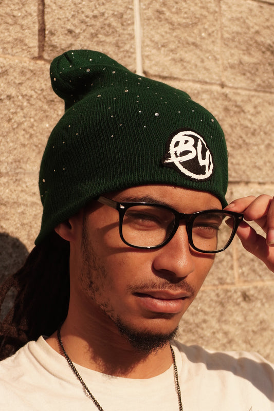 Chandelier Beanies (Forest Green)